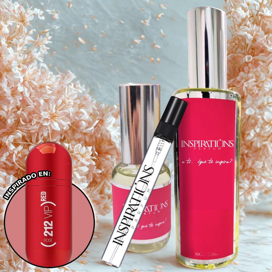 INSPIRADO EN: 212 VIP RED ROSE - CAROLINA HERRERA INSPIRADO EN: 212 VIP RED ROSE - CAROLINA HERRERA